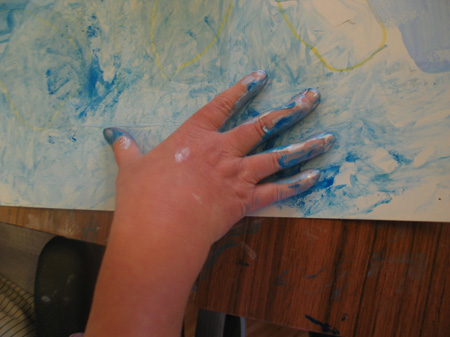 hand painting